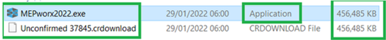 MEPworx - Unable to Install “Unconfirmed 3845.crdownload” - 1.png