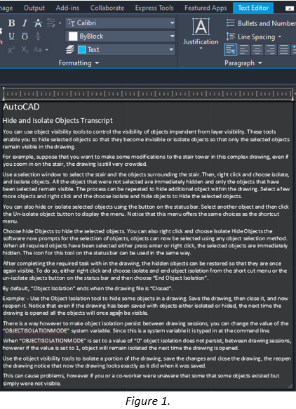 AutoCAD - Mtext #2 - Changing the “Colour” of the Imported Text - 1.png