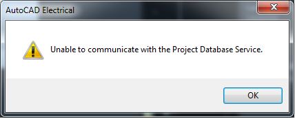 AutoCAD_Electrical_-_Unable_to_communicate_with_the_Project_Database_Service_-_2.JPG