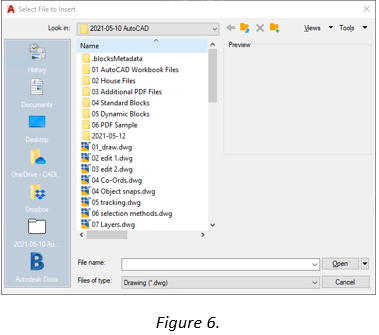 AutoCAD_Part_1_-_Adding_an_Existing_Drawing_into_a_New_drawing_Contain_a_Drawing_Border_-_6.PNG