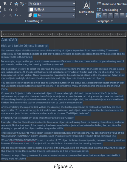 AutoCAD - Mtext #2 - Changing the “Colour” of the Imported Text - 3.png